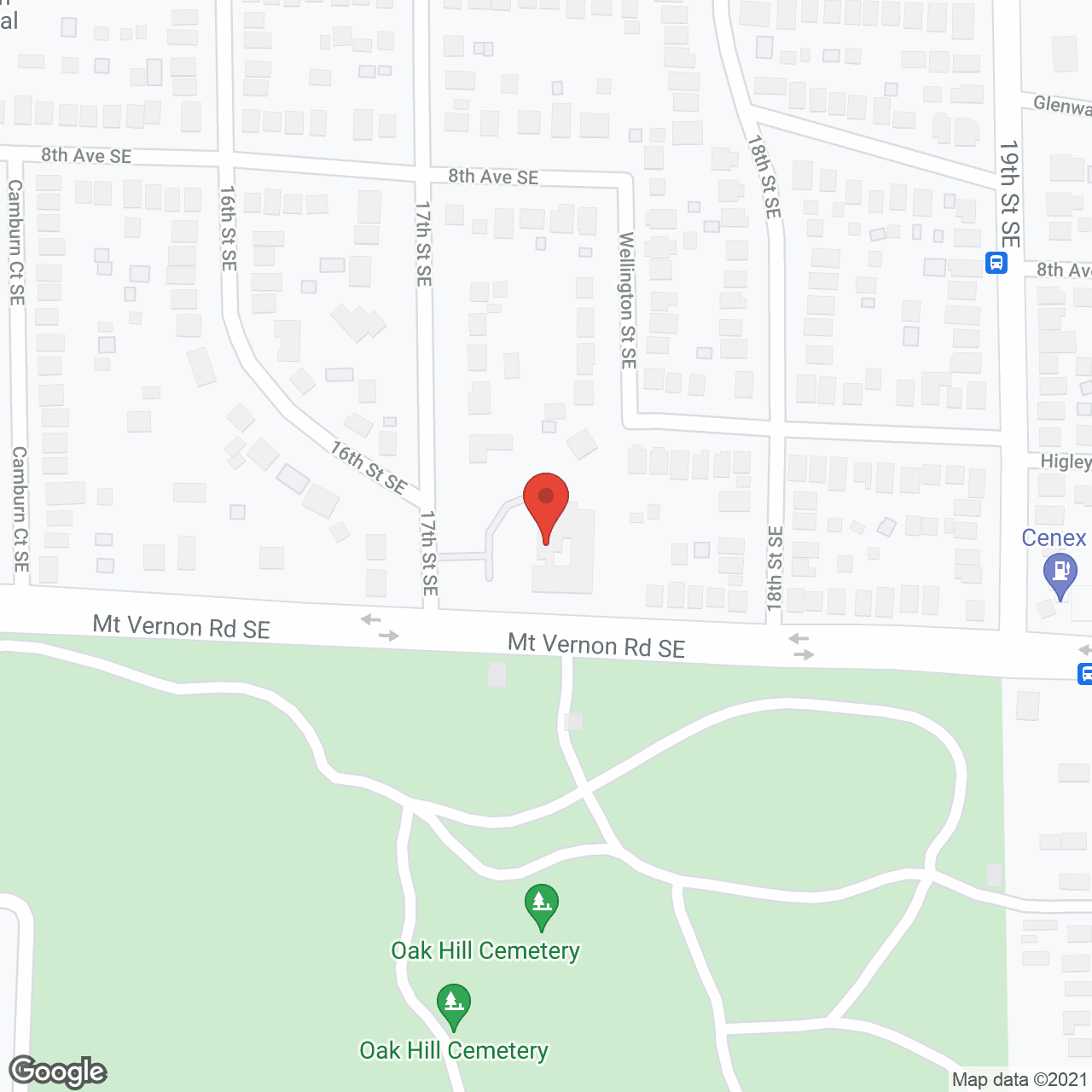 Higley Mansion Care Center in google map