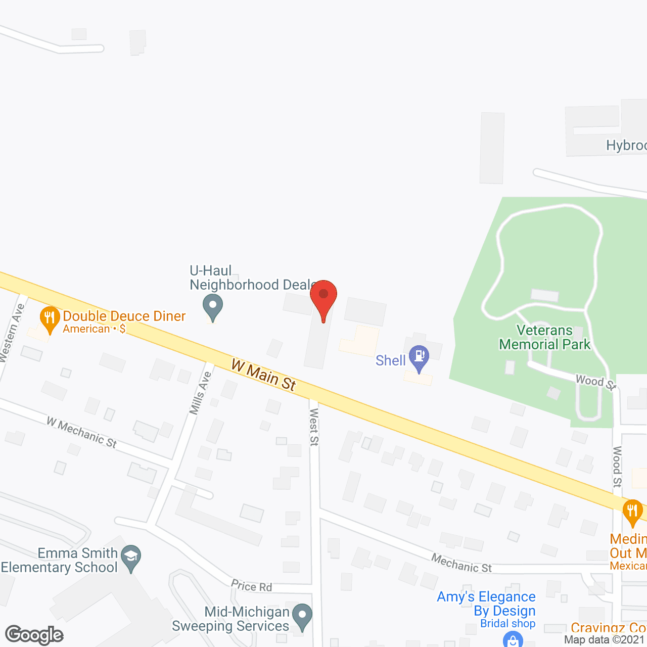 Stockbridge Country Manor in google map