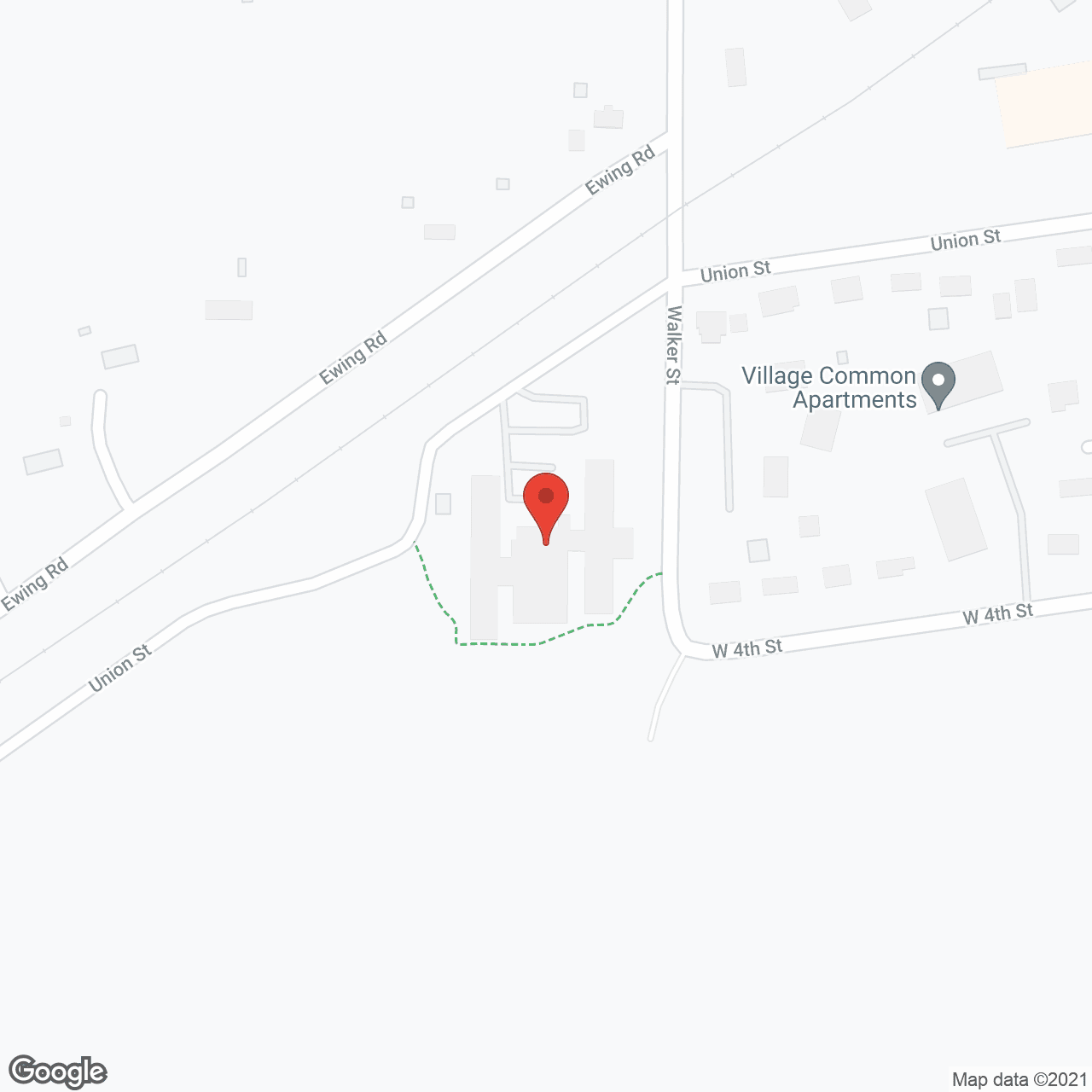 Blueberry Hill Assisted Living Lawton in google map