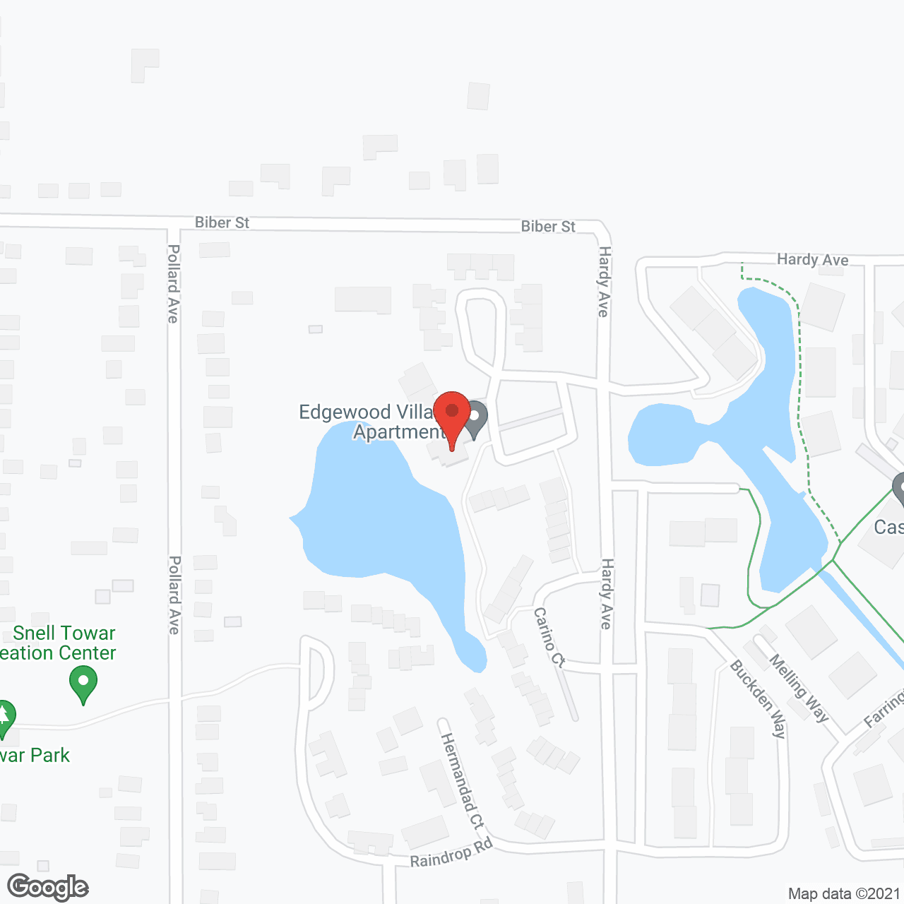 Edgewood Village Apartments in google map