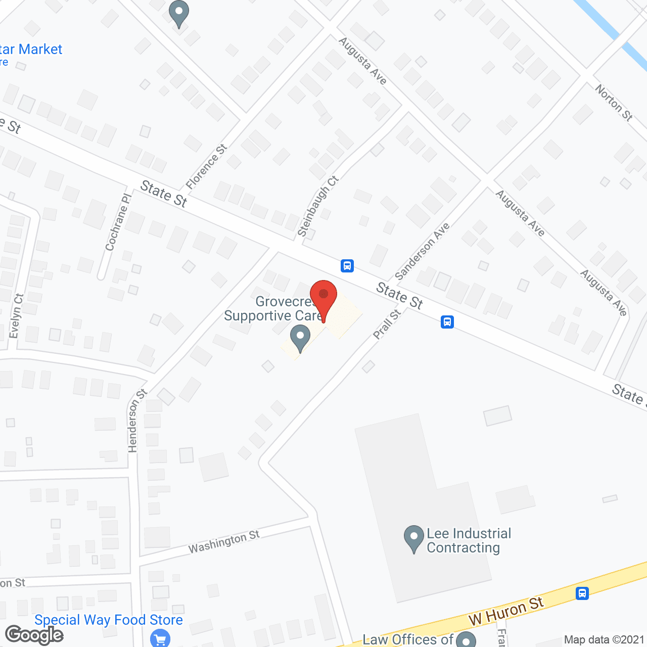 Grovecrest Supportive Care in google map