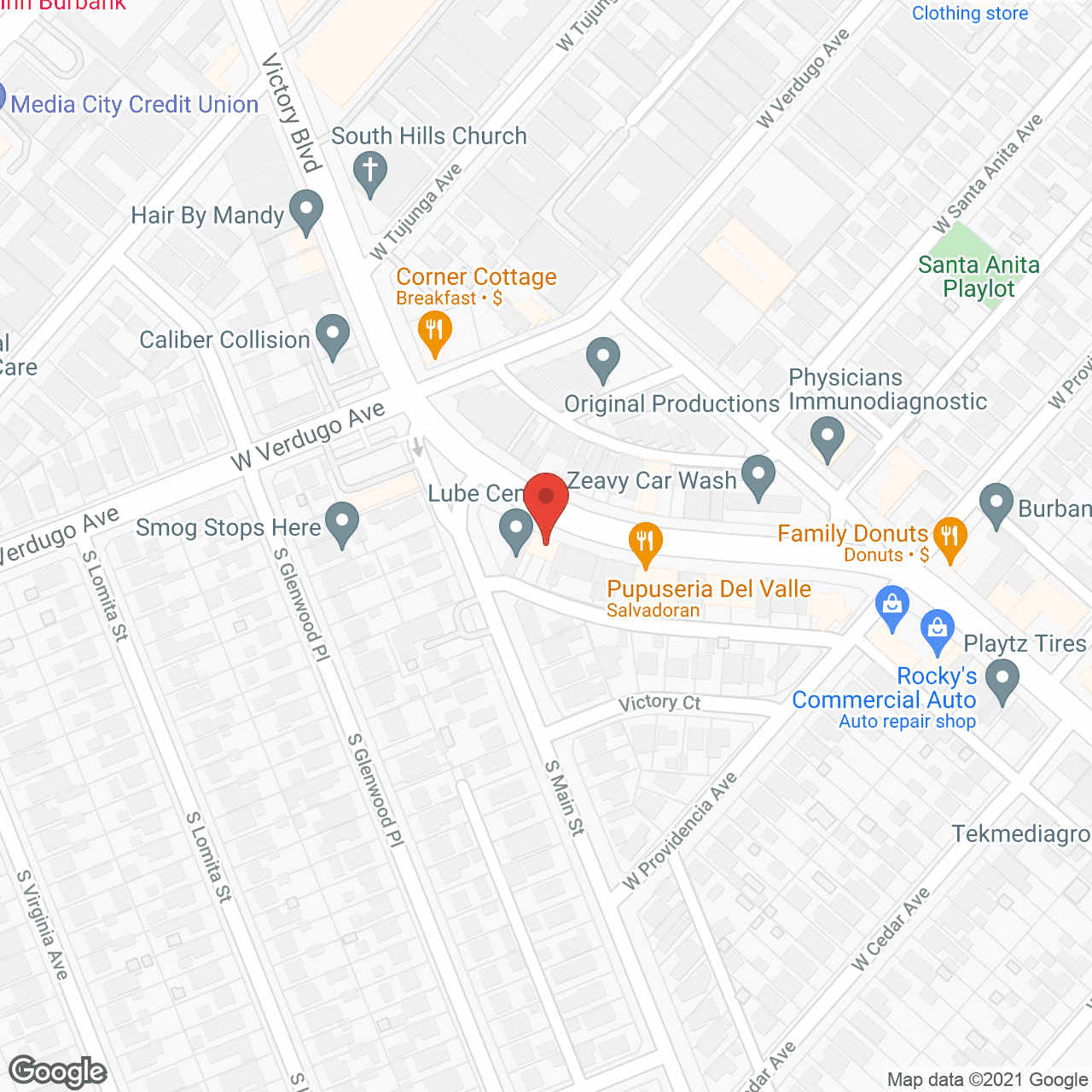 Burbank Home Health Care in google map