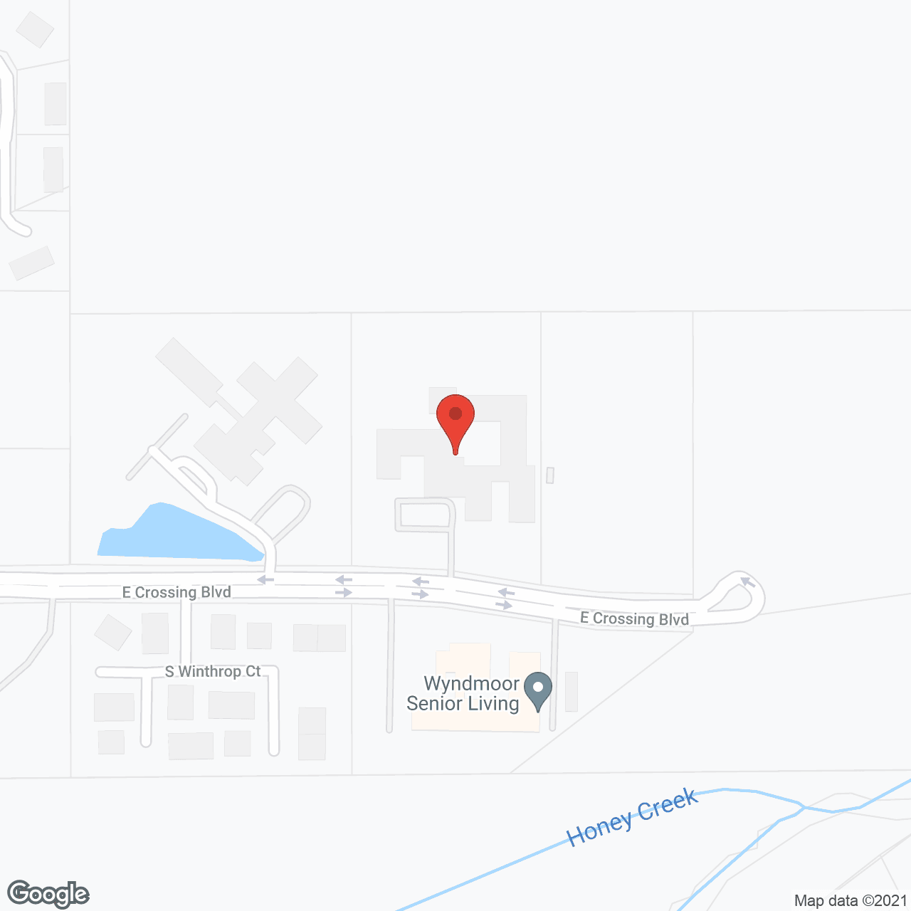 The Commons at Honey Creek in google map
