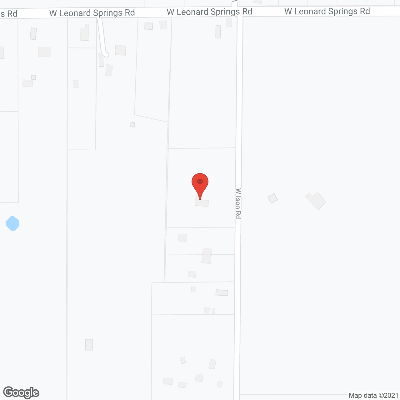 Anderson Woods Inc in google map