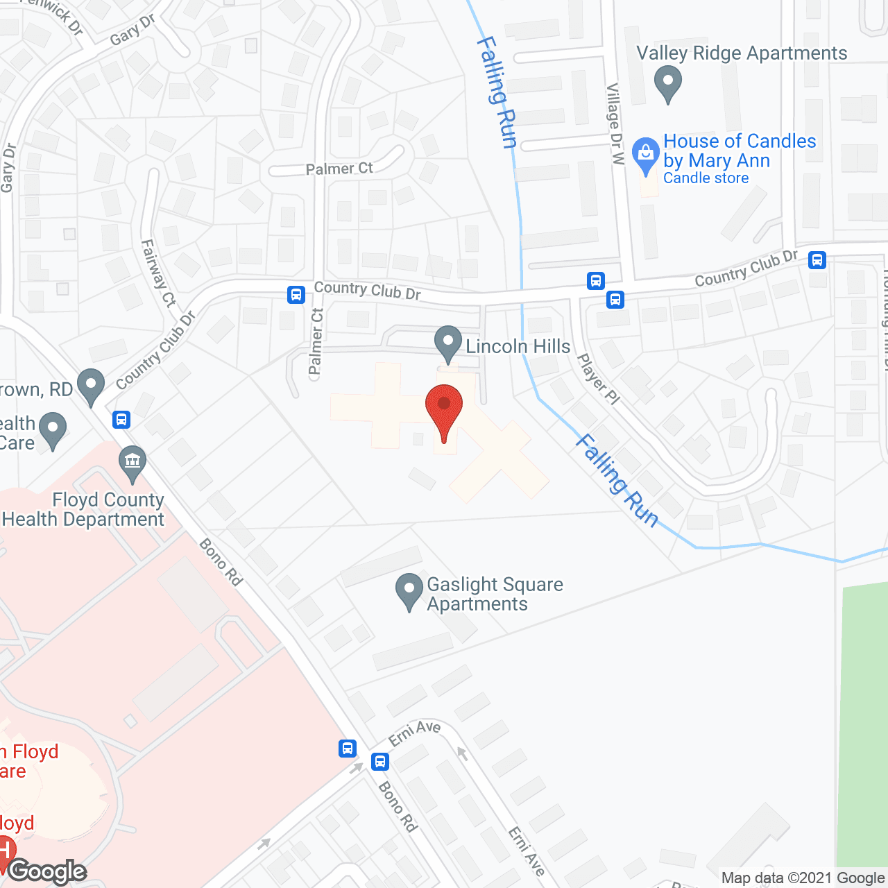 Lincoln Hills Health Ctr in google map