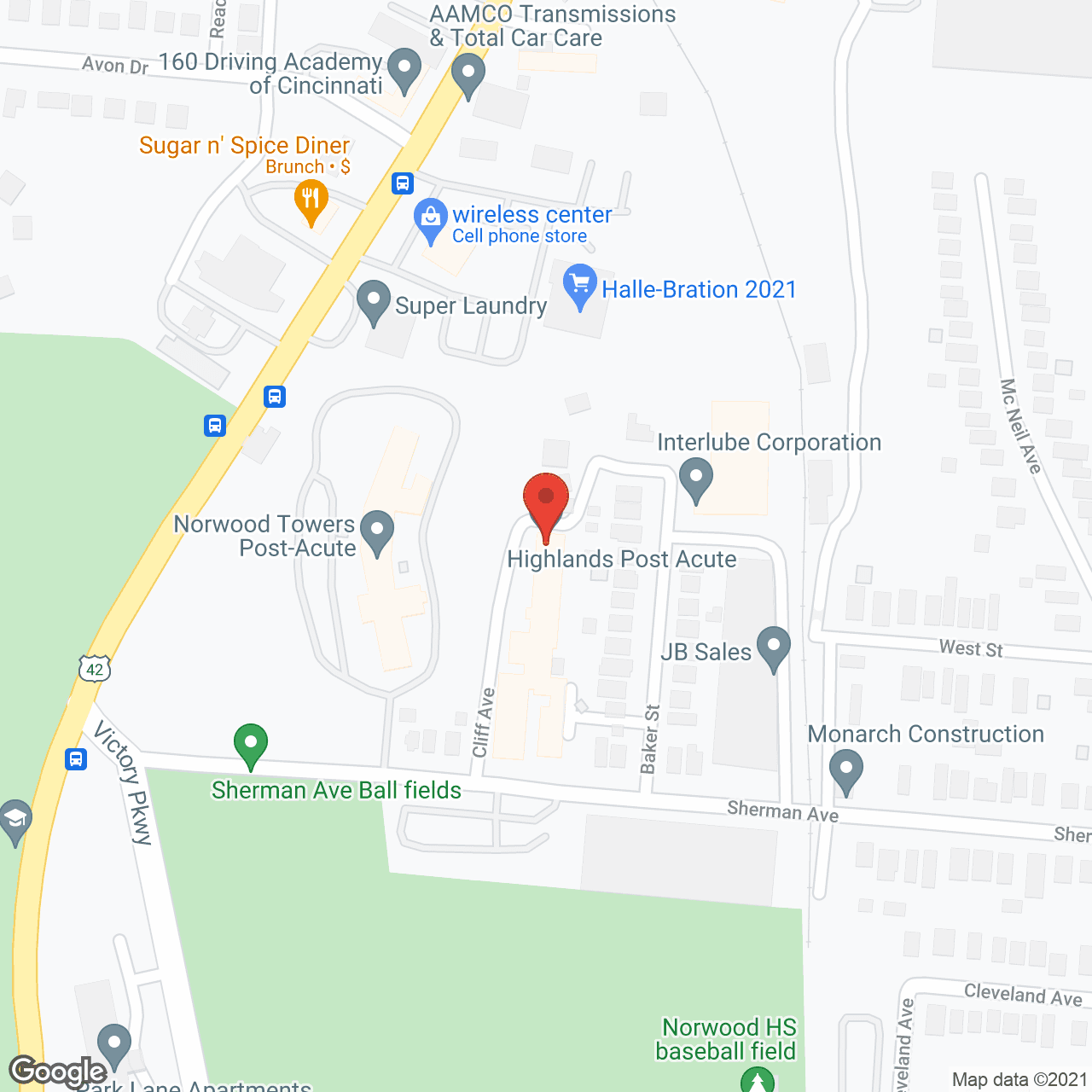 Victory Park Nursing Home Inc in google map