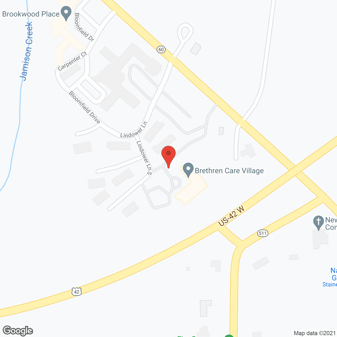 Brethren Care Village in google map