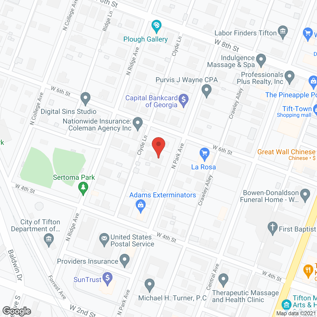 Bradley Place in google map
