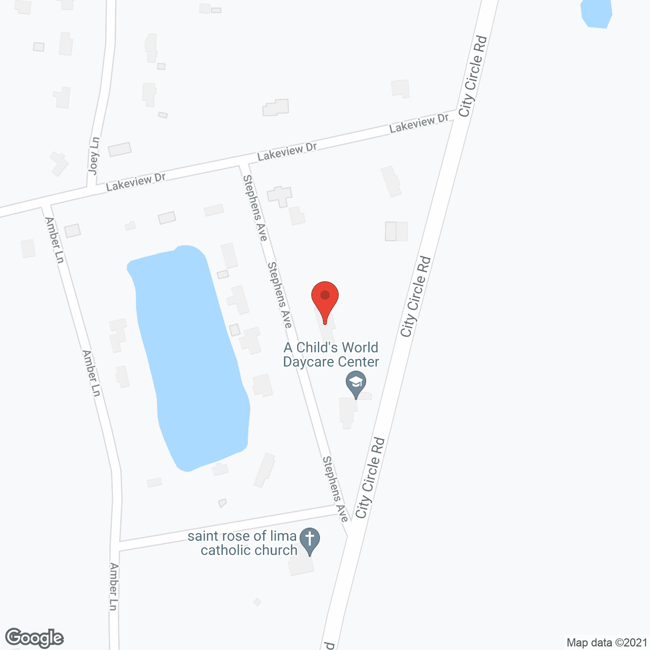 Lakeview Retirement Center in google map