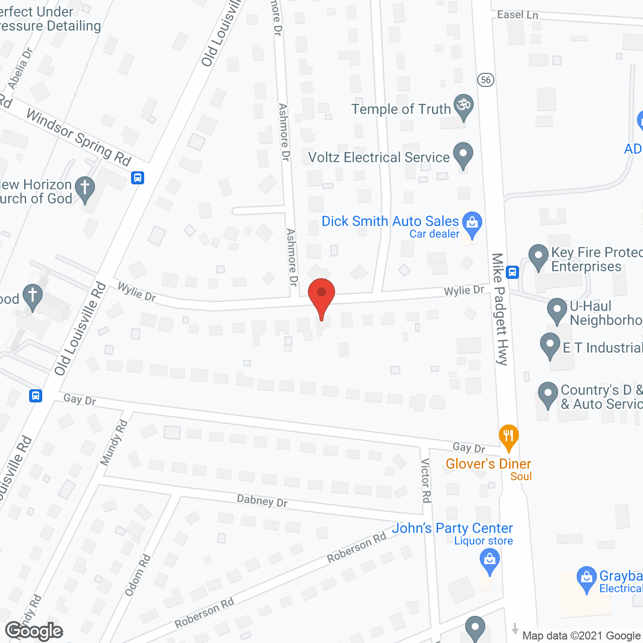 Savannah Square III in google map