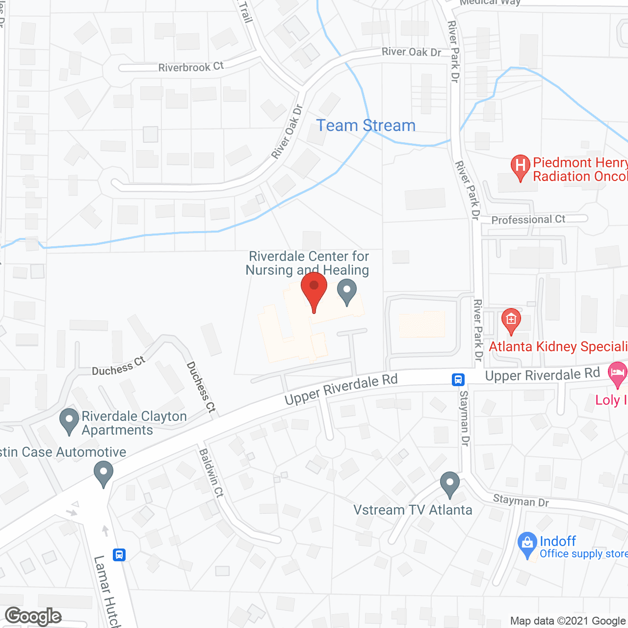 Riverdale Center /  Care and Rehabilitation C in google map