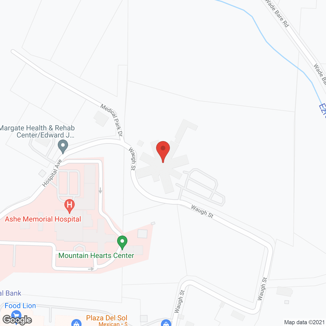 Emerald Health Care of Ashe in google map