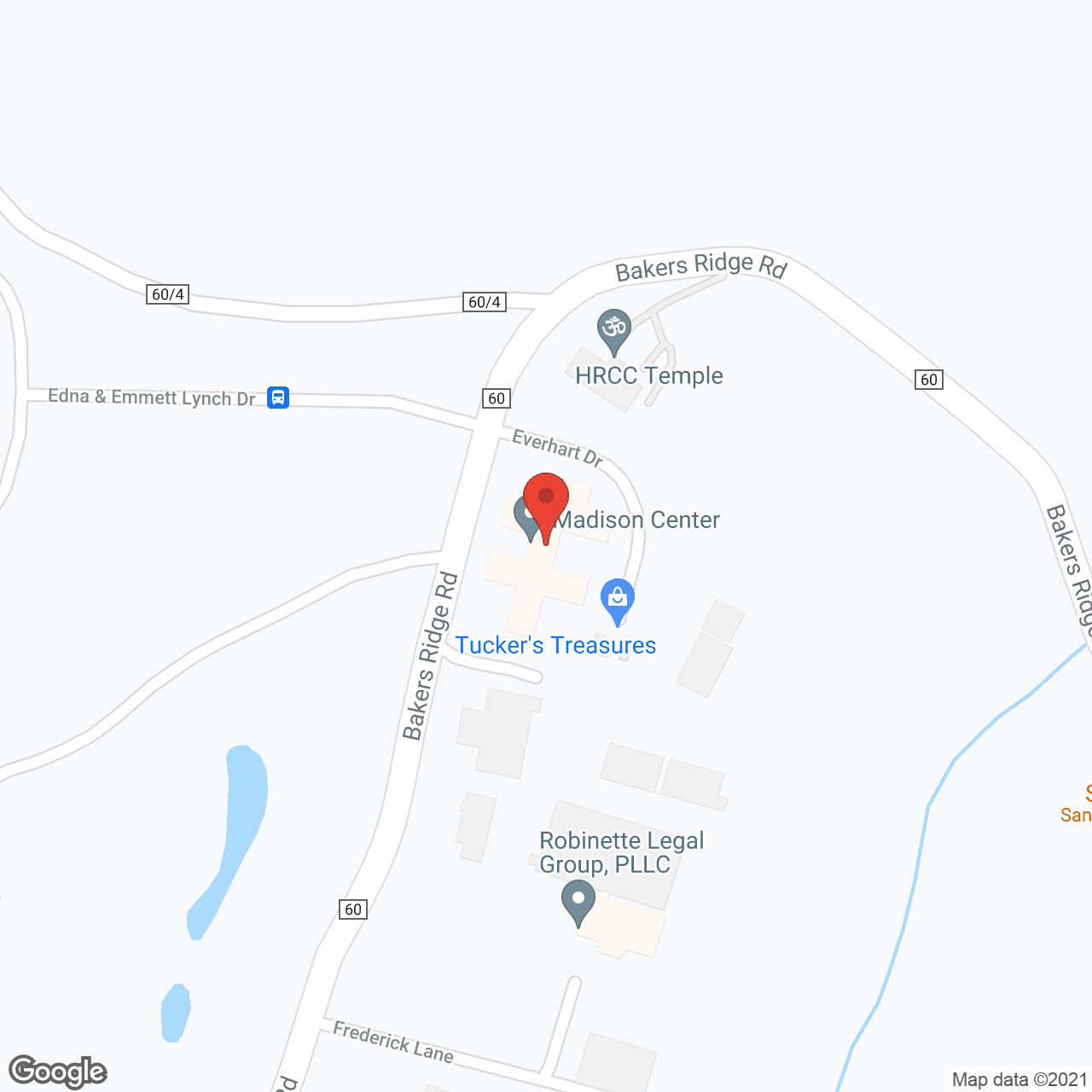 Madison Rehab and Nursing Center in google map