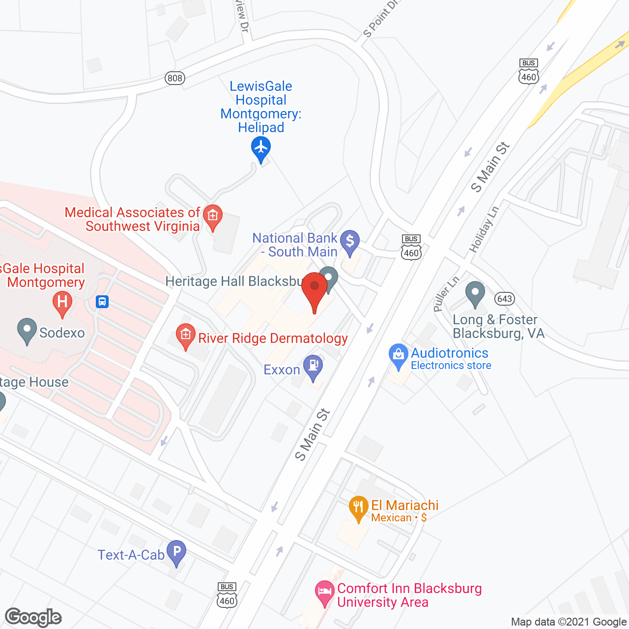 Heritage Hall Nursing Home in google map