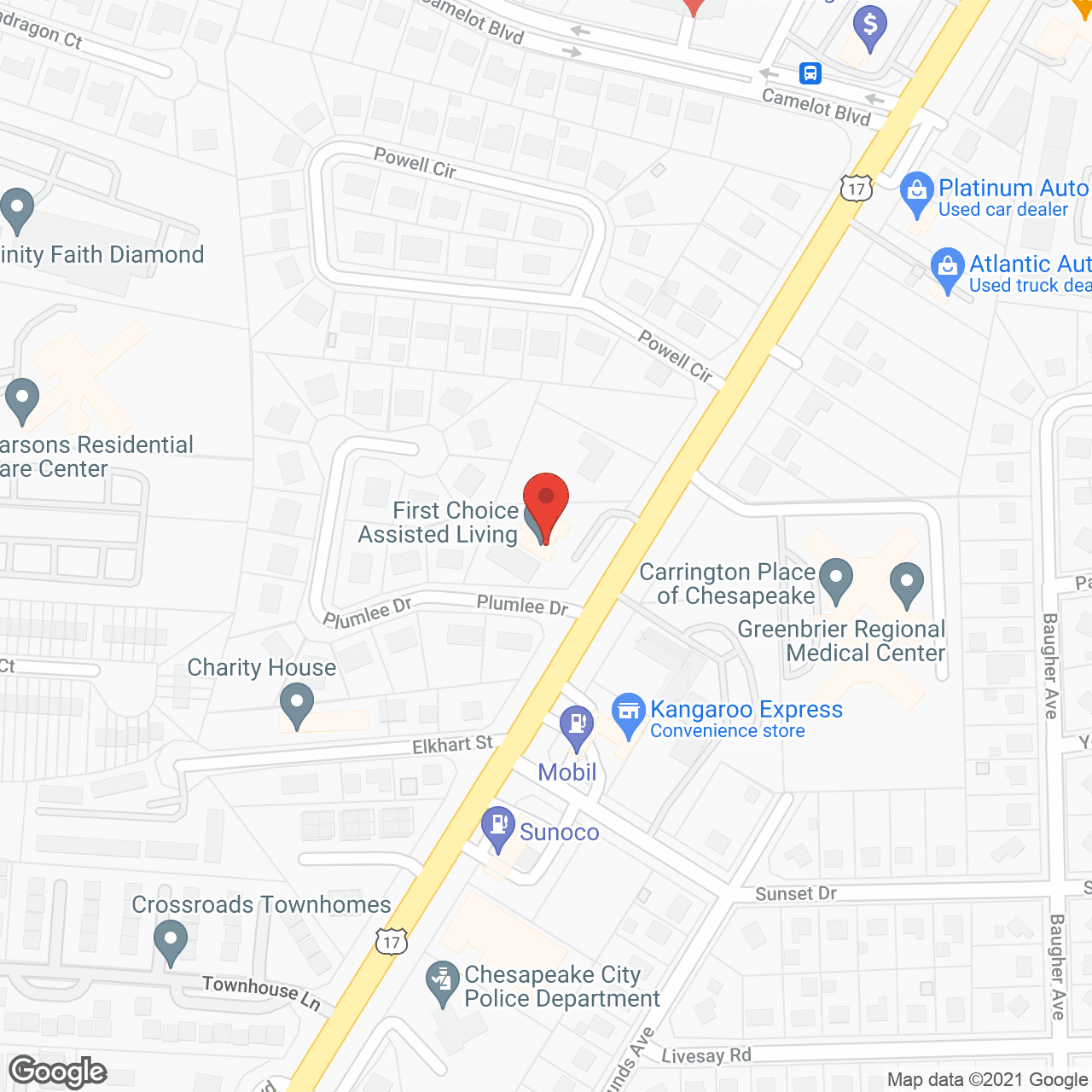 First Choice Assisted Living LLC in google map