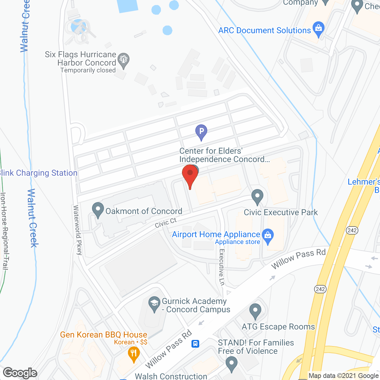 AccentCare of Walnut Creek in google map