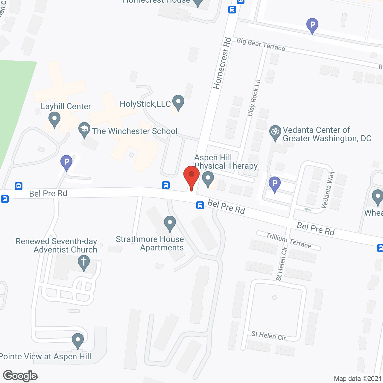 Aspenwood Senior Living Community in google map