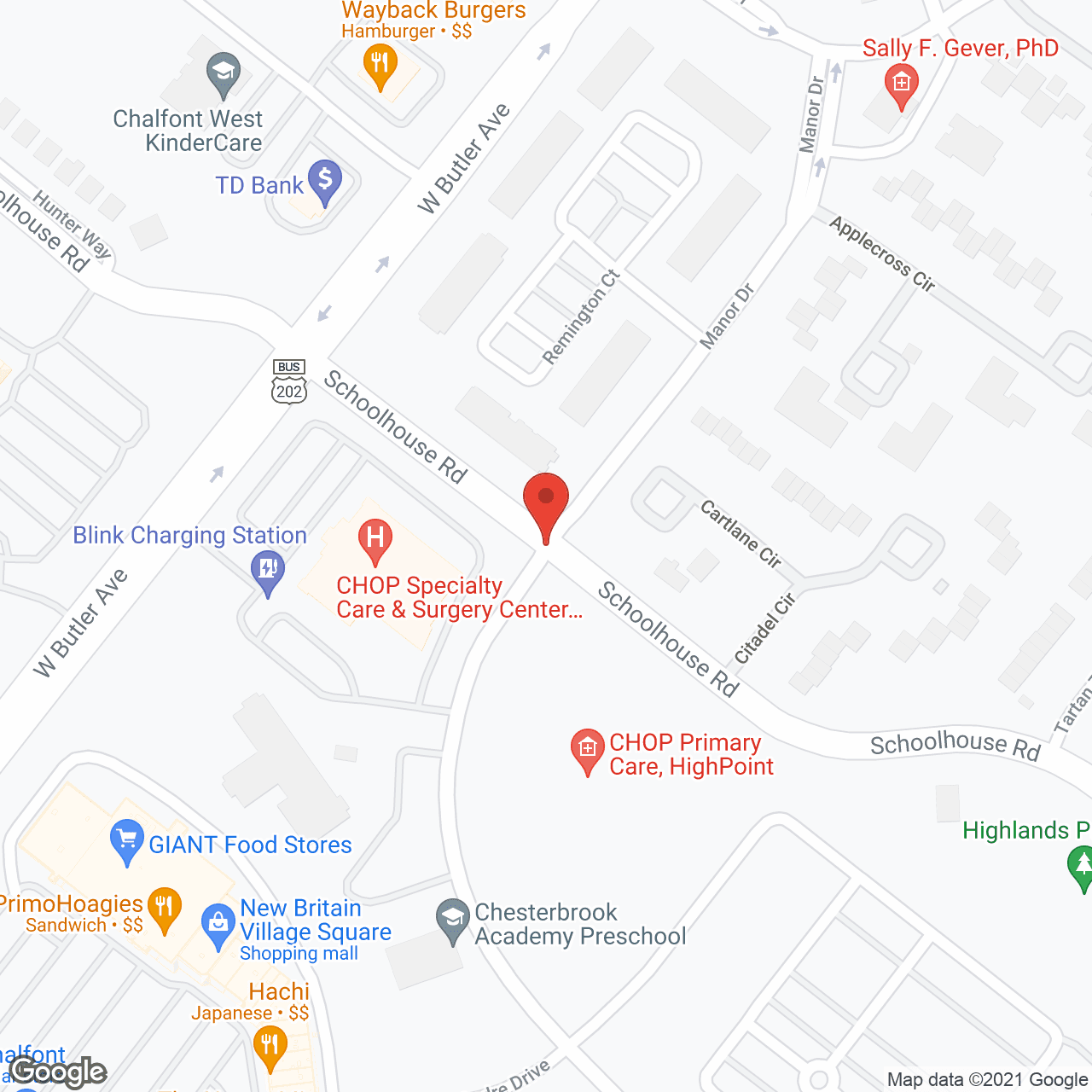 NewSeasons at New Britain in google map