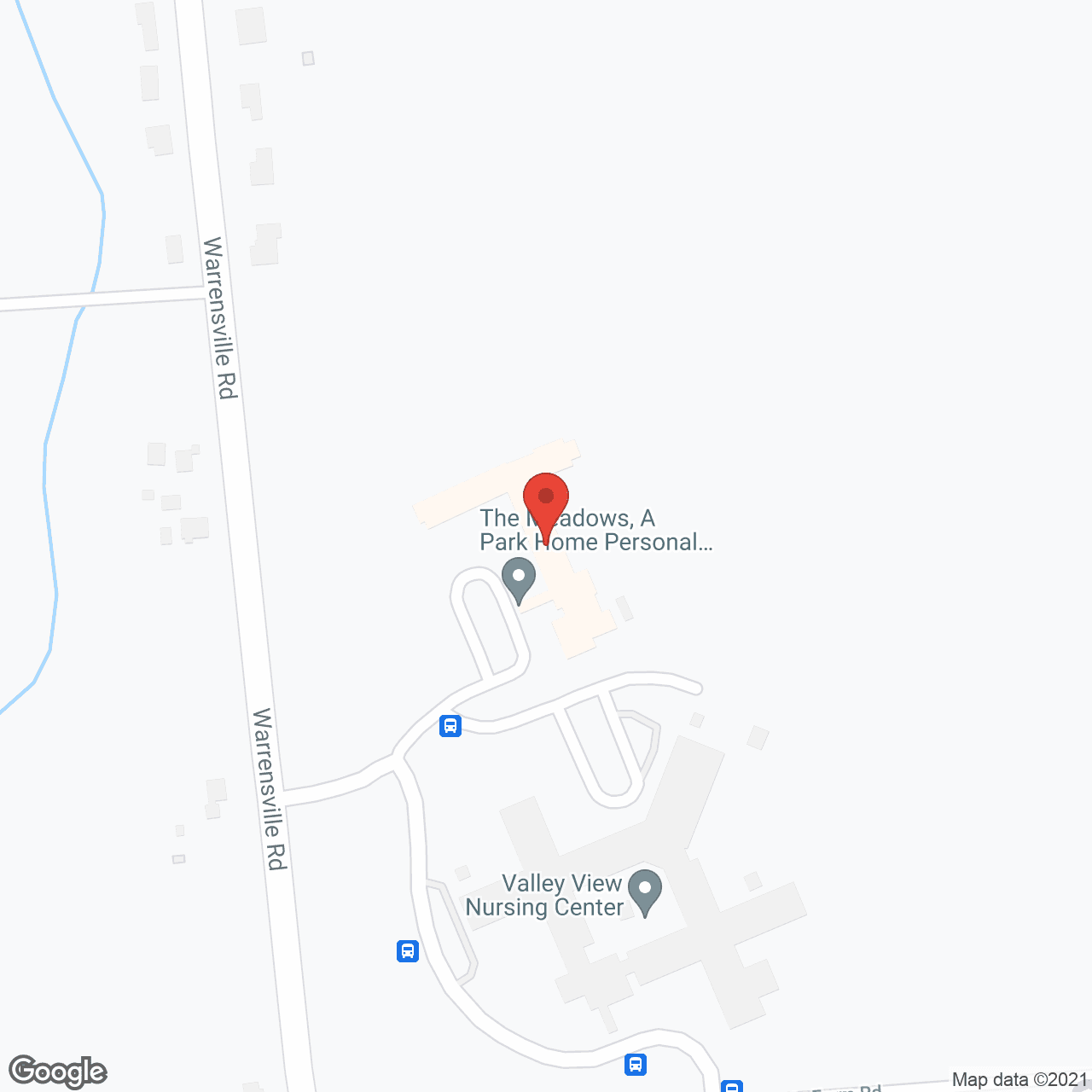 The Meadows Assisted Living in google map