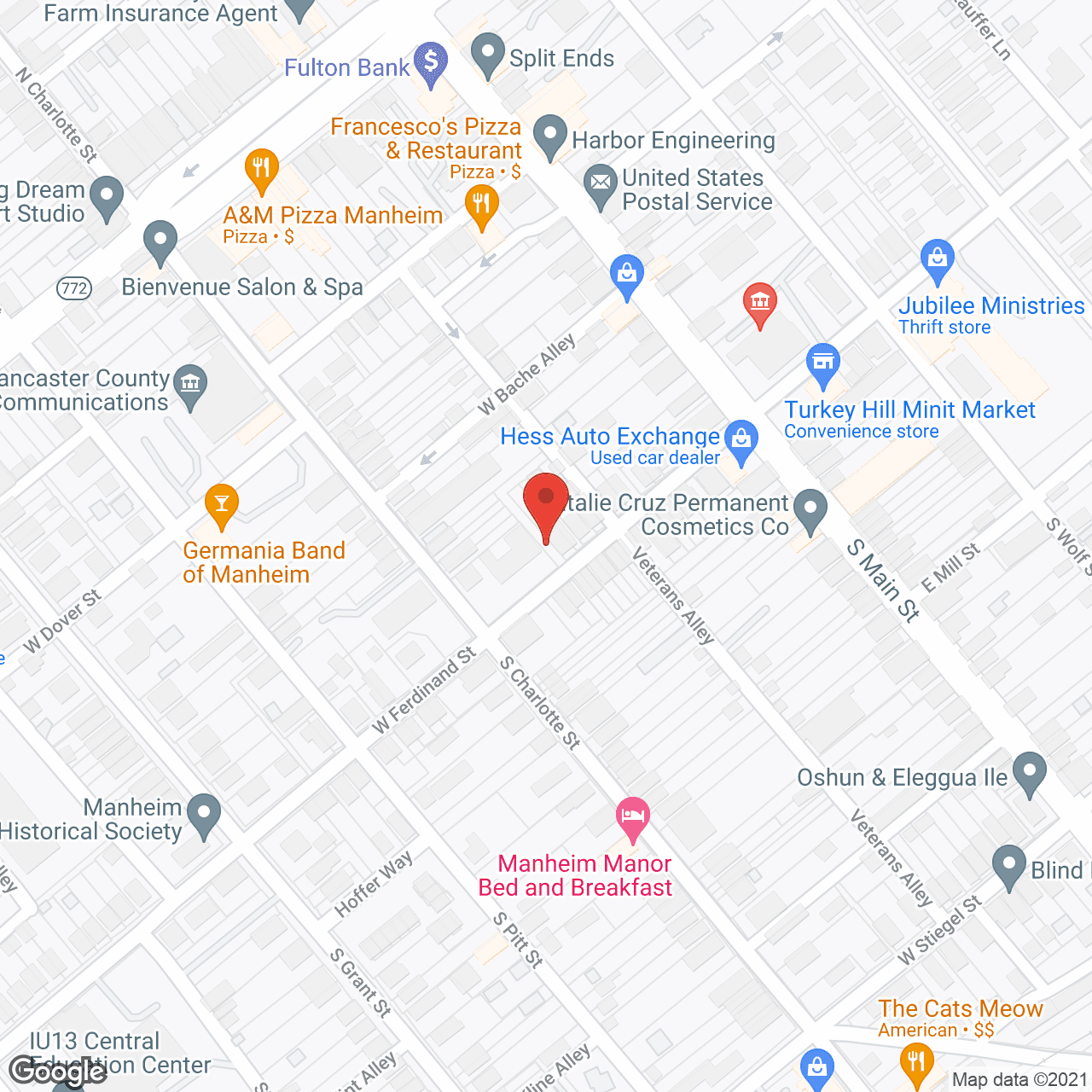 Danner Home in google map