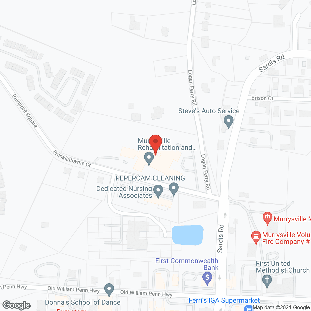 Golden LivingCenter - Murrysville in google map