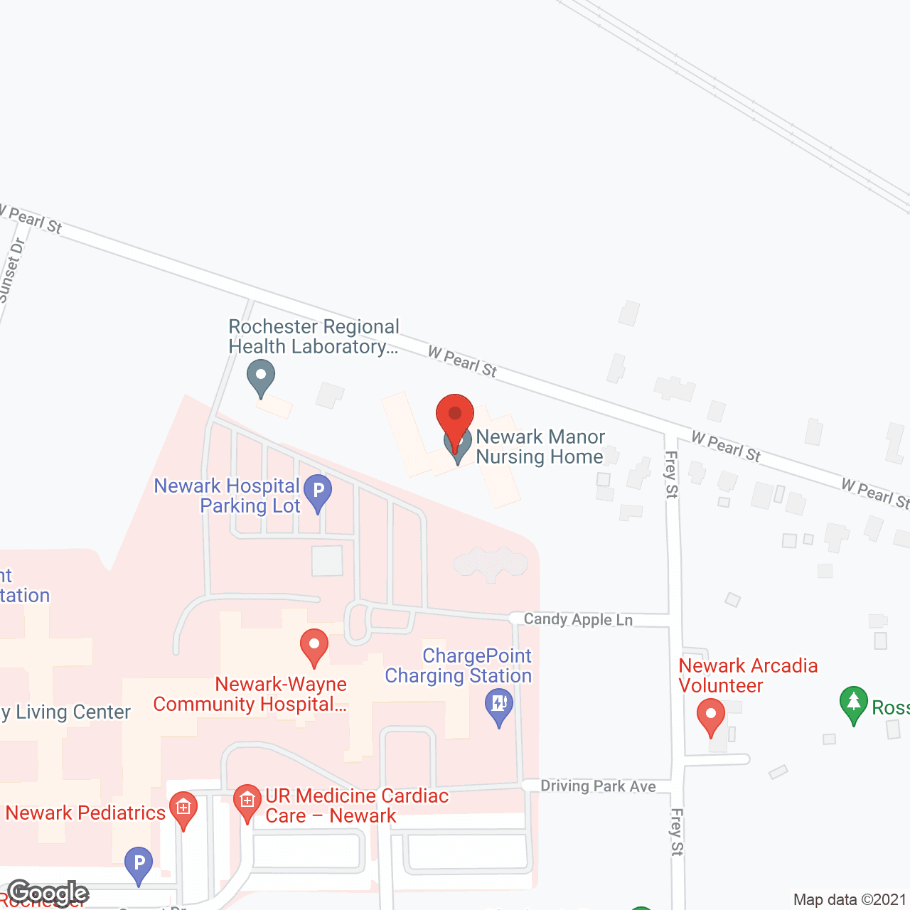 Newark Manor Nursing Home in google map