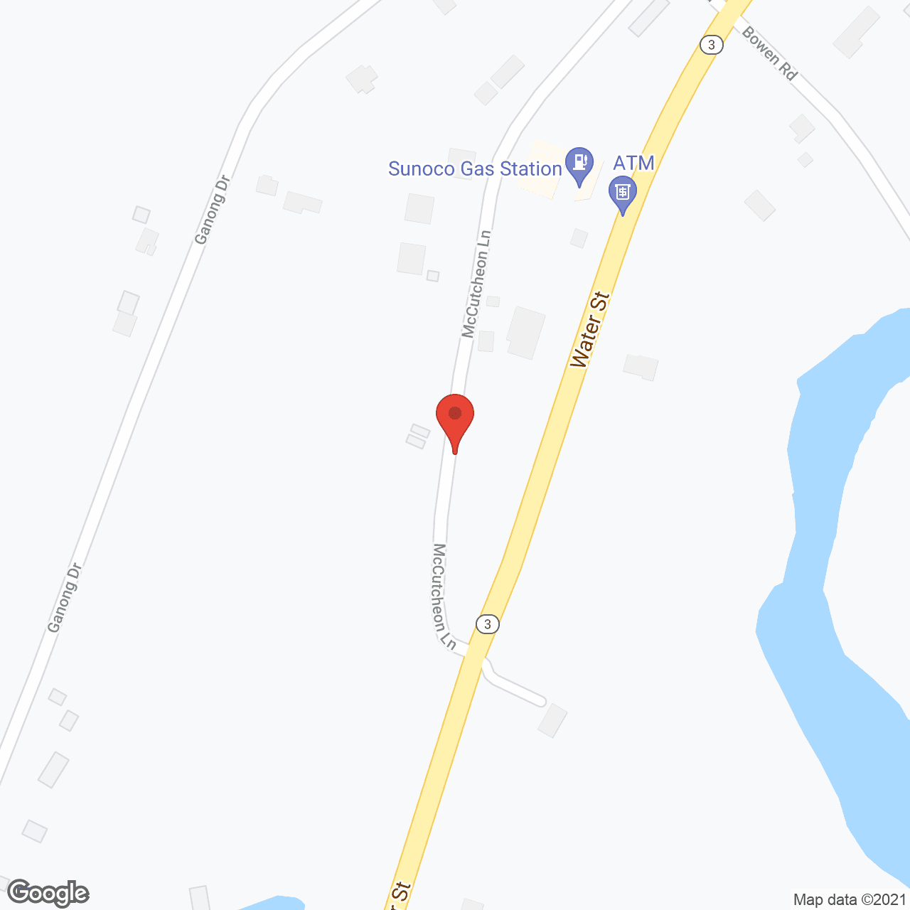 Saranac Valley Housing in google map