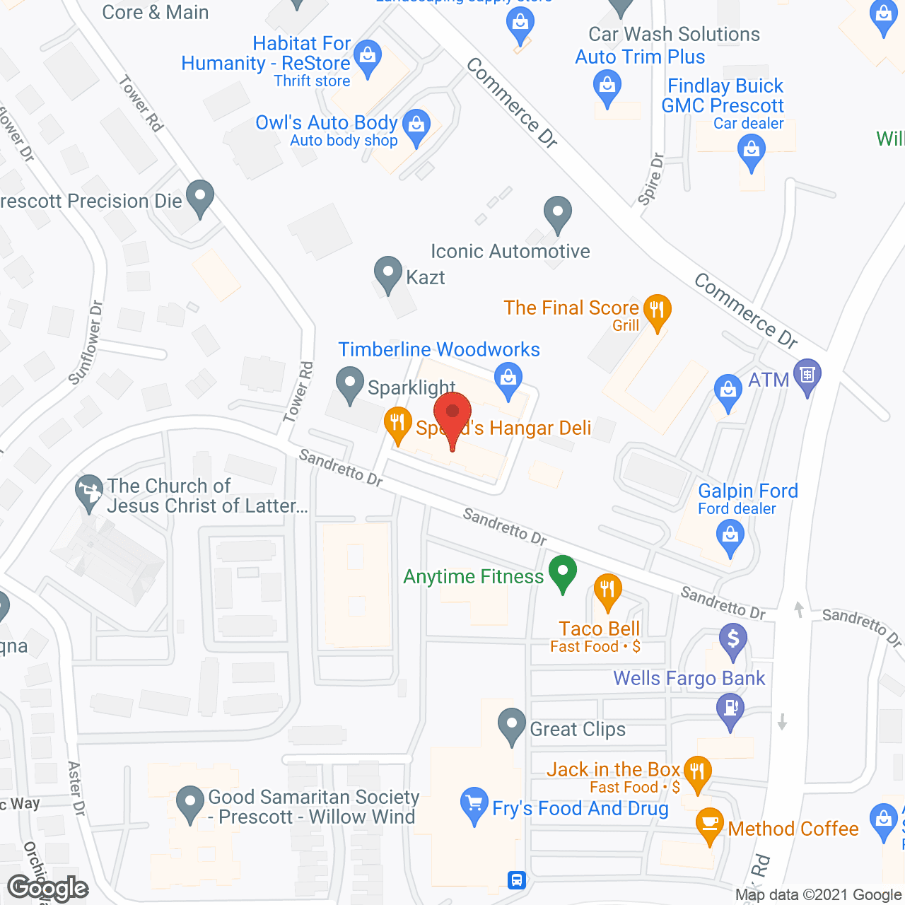 Lincare in google map