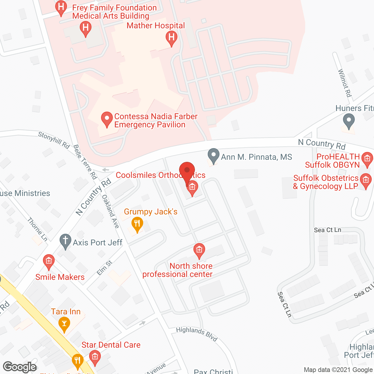 Sunrest Nursing Home in google map
