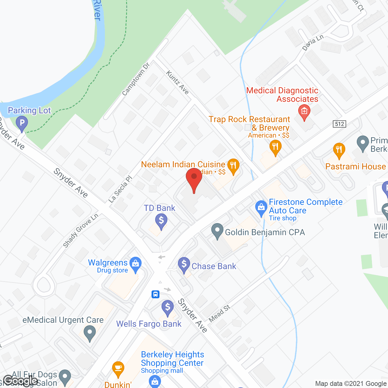 Berkeley Hall Nursing Home in google map
