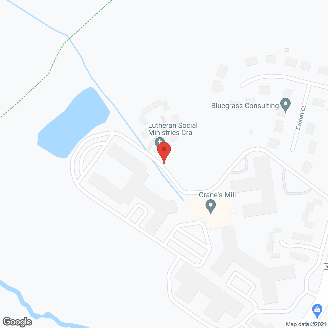 Crane's Mill in google map