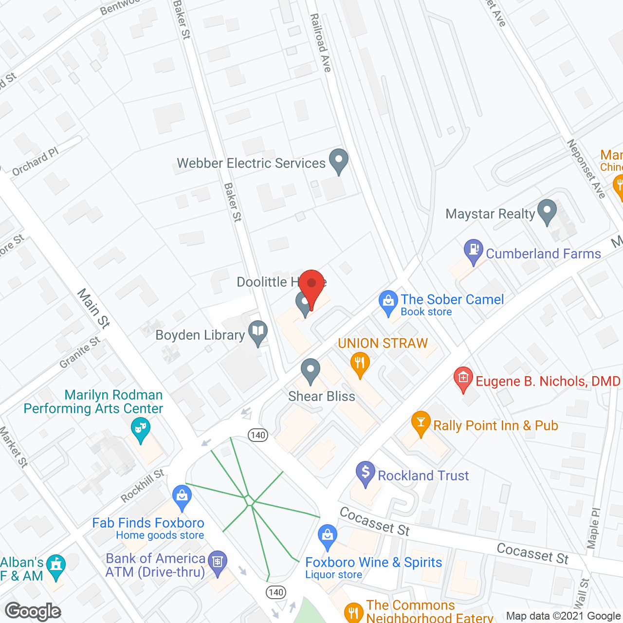 Doolittle Home in google map