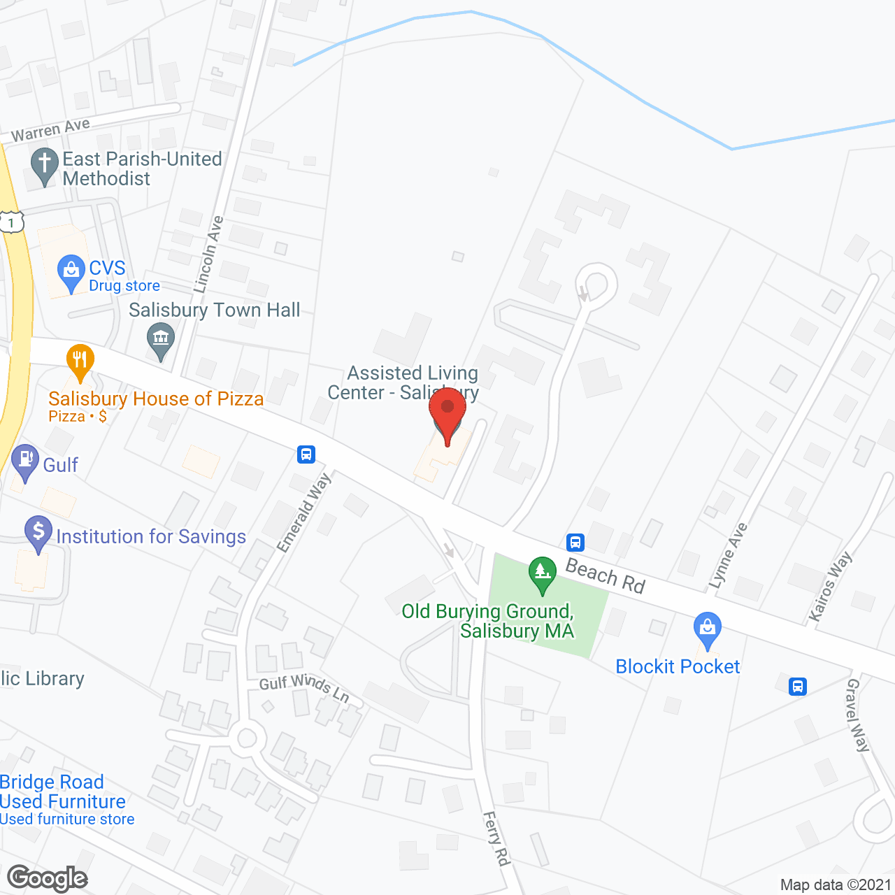 Assisted Living Center of Salisbury in google map