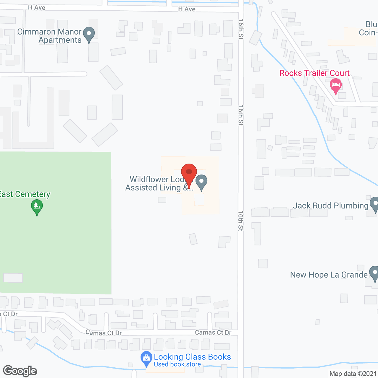 Wildflower Lodge in google map