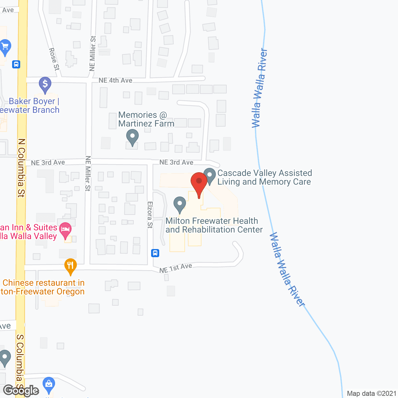 Cascade Valley Assisted Living and Memory Care in google map