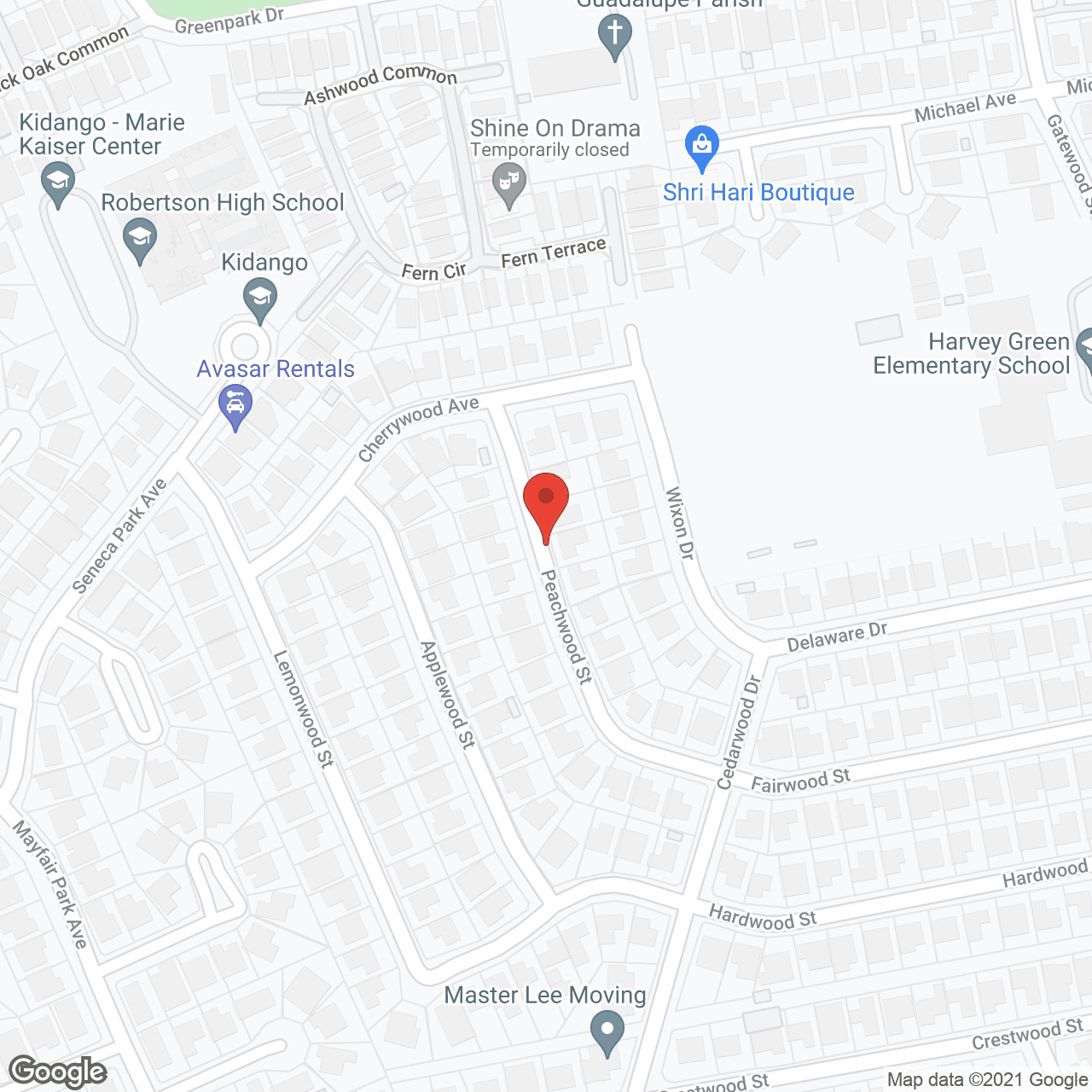 Lucky Gardens Care Home in google map