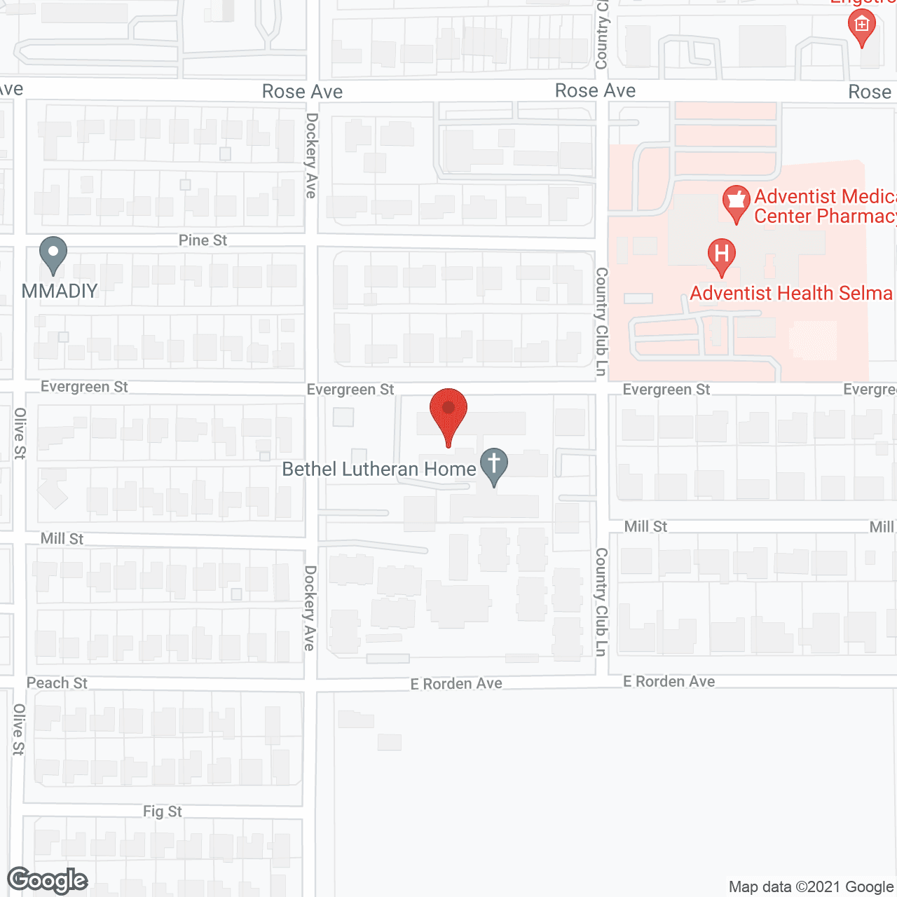 Bethel Lutheran Home in google map