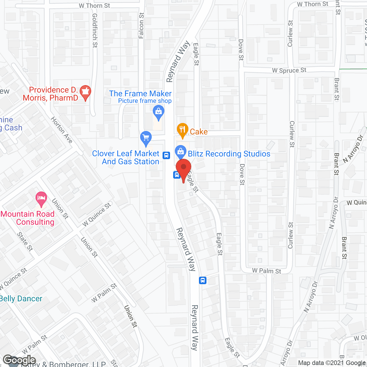 Mission Hills Residential Care in google map