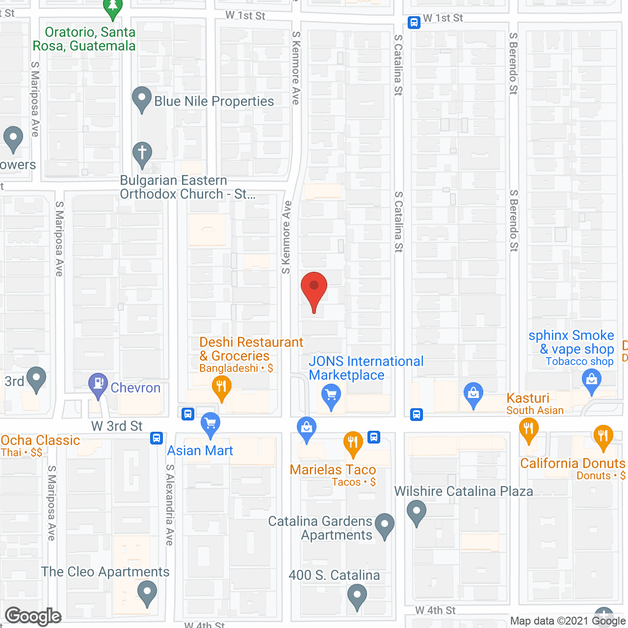 Monique's Adult Residential in google map