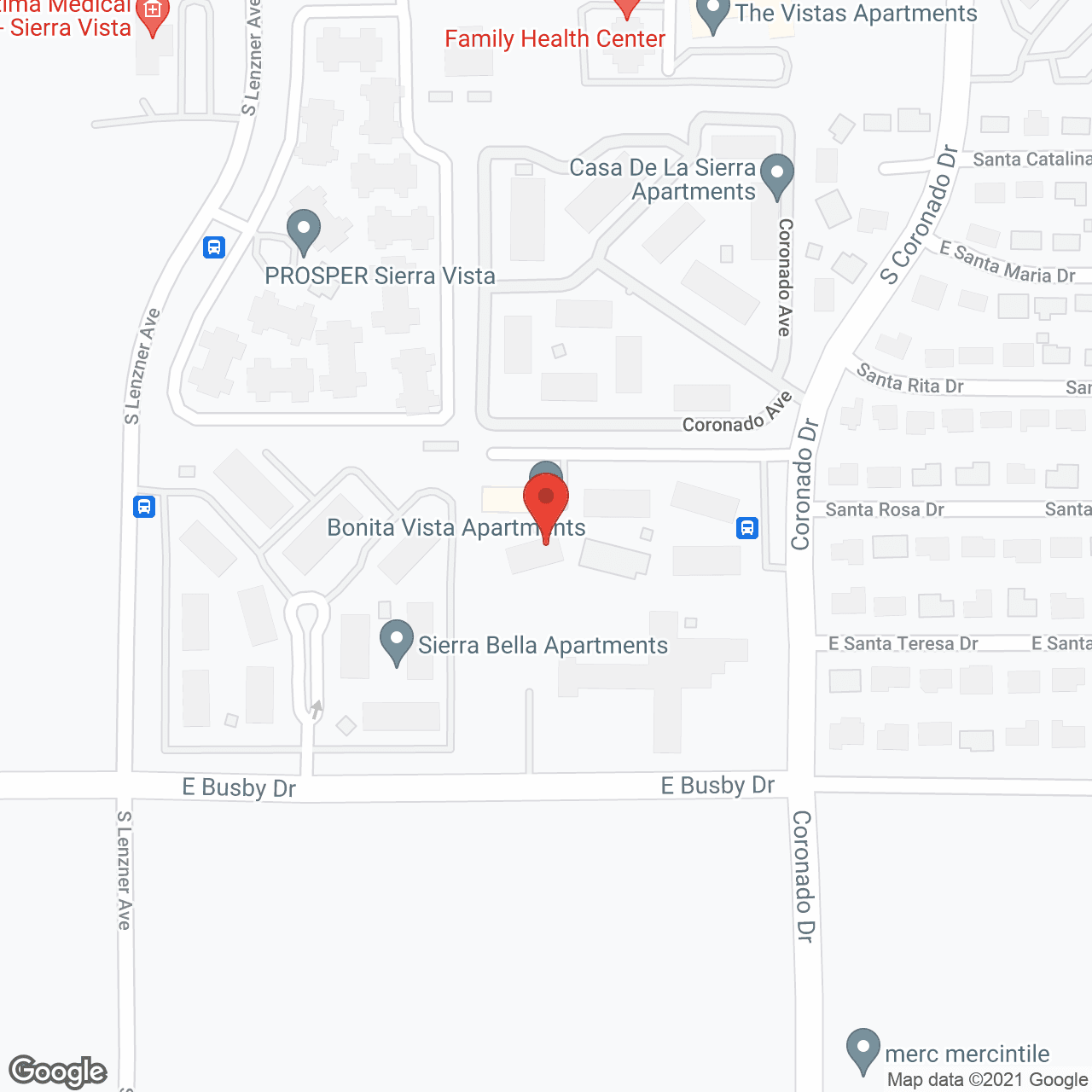 Bonita Vista Apartments in google map