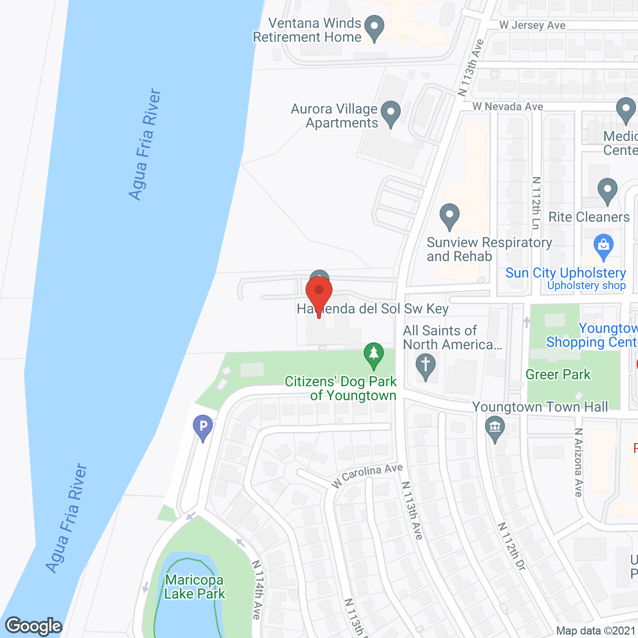 Fountain Retirement Hotel in google map