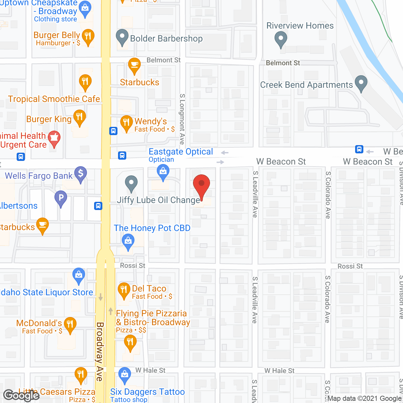 Park Center Assisted Living in google map