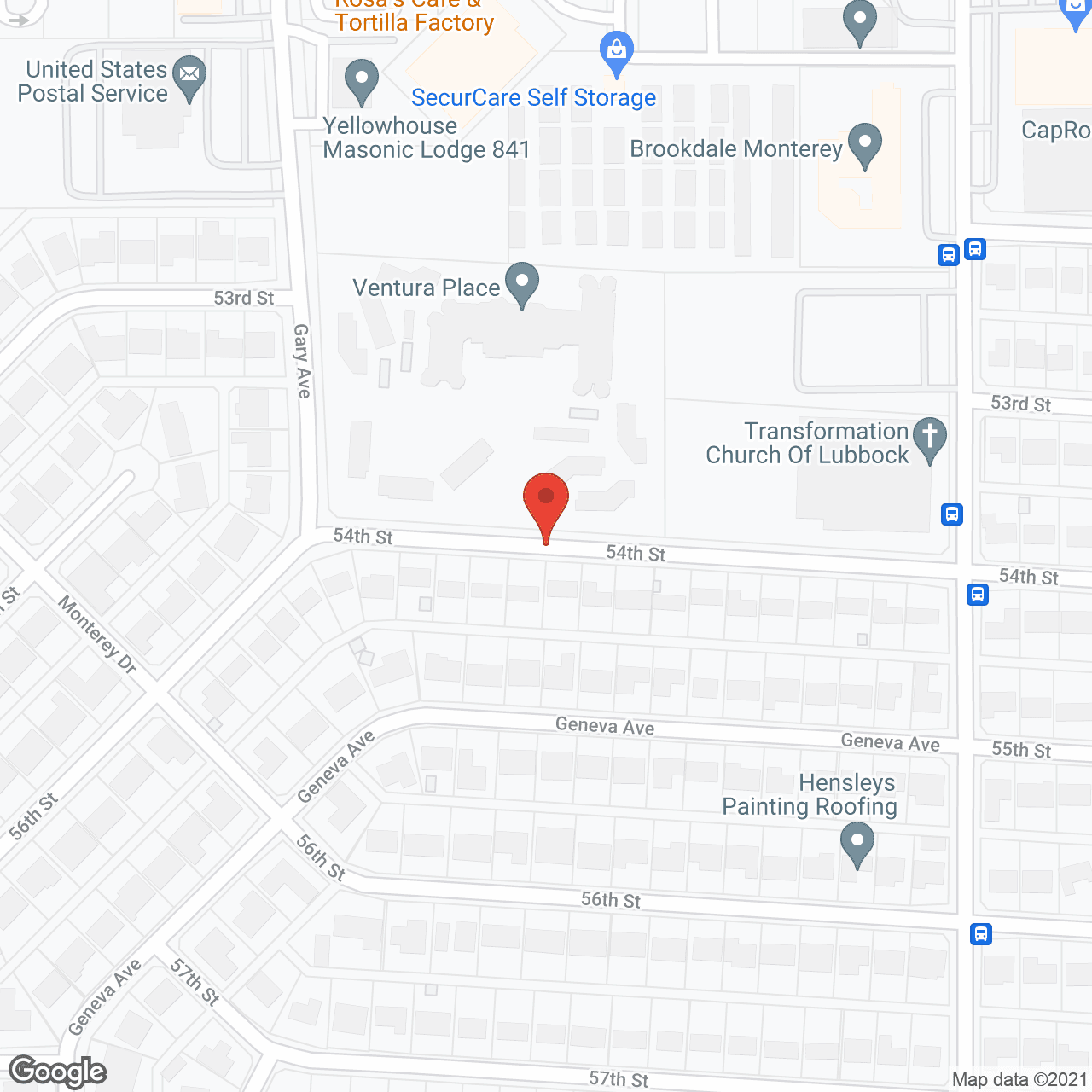 Ventura Place in google map