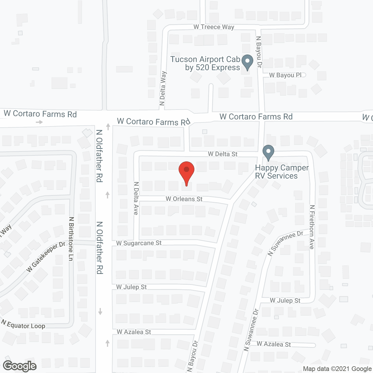 Nuestra Casa Care Home in google map
