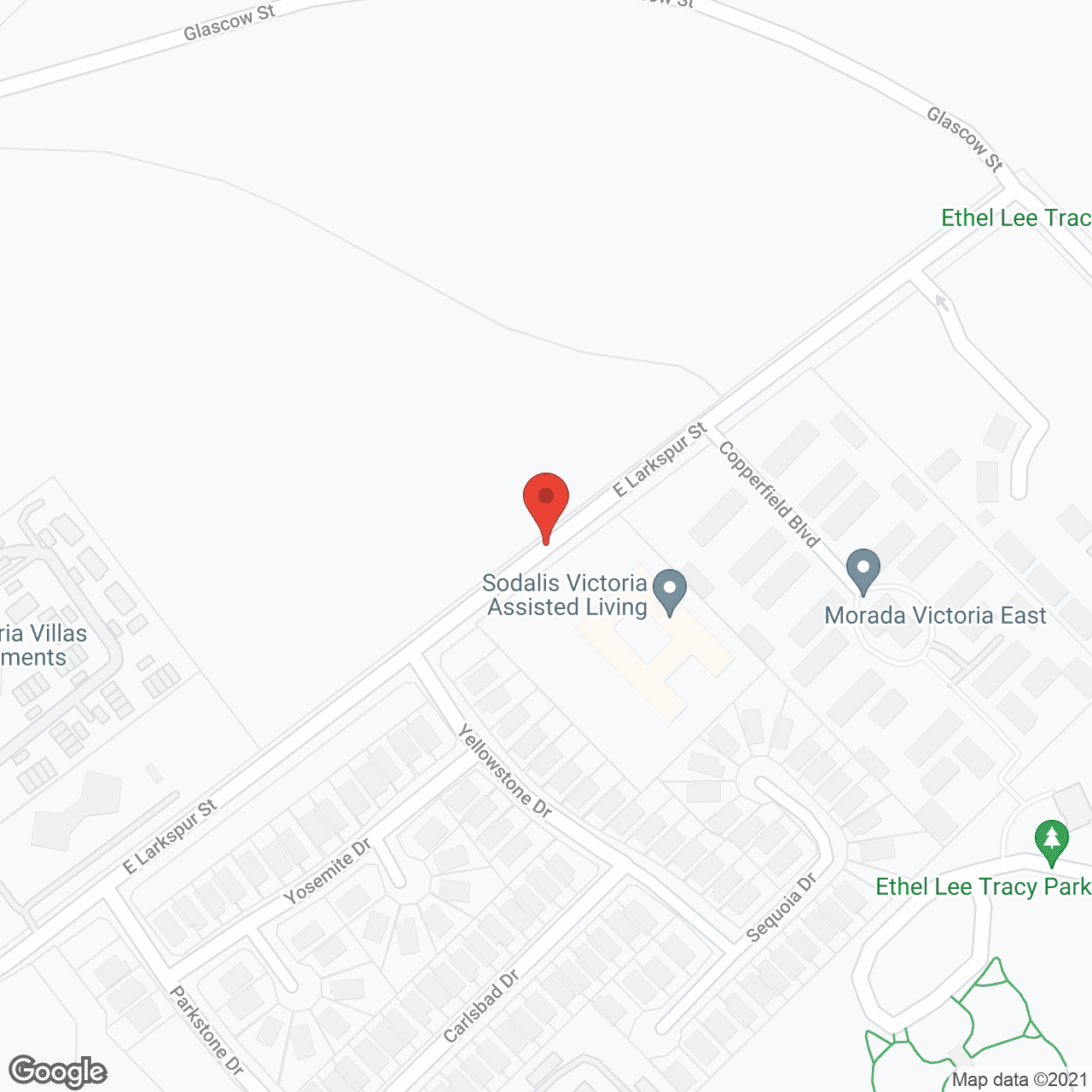 Morada Victoria East in google map