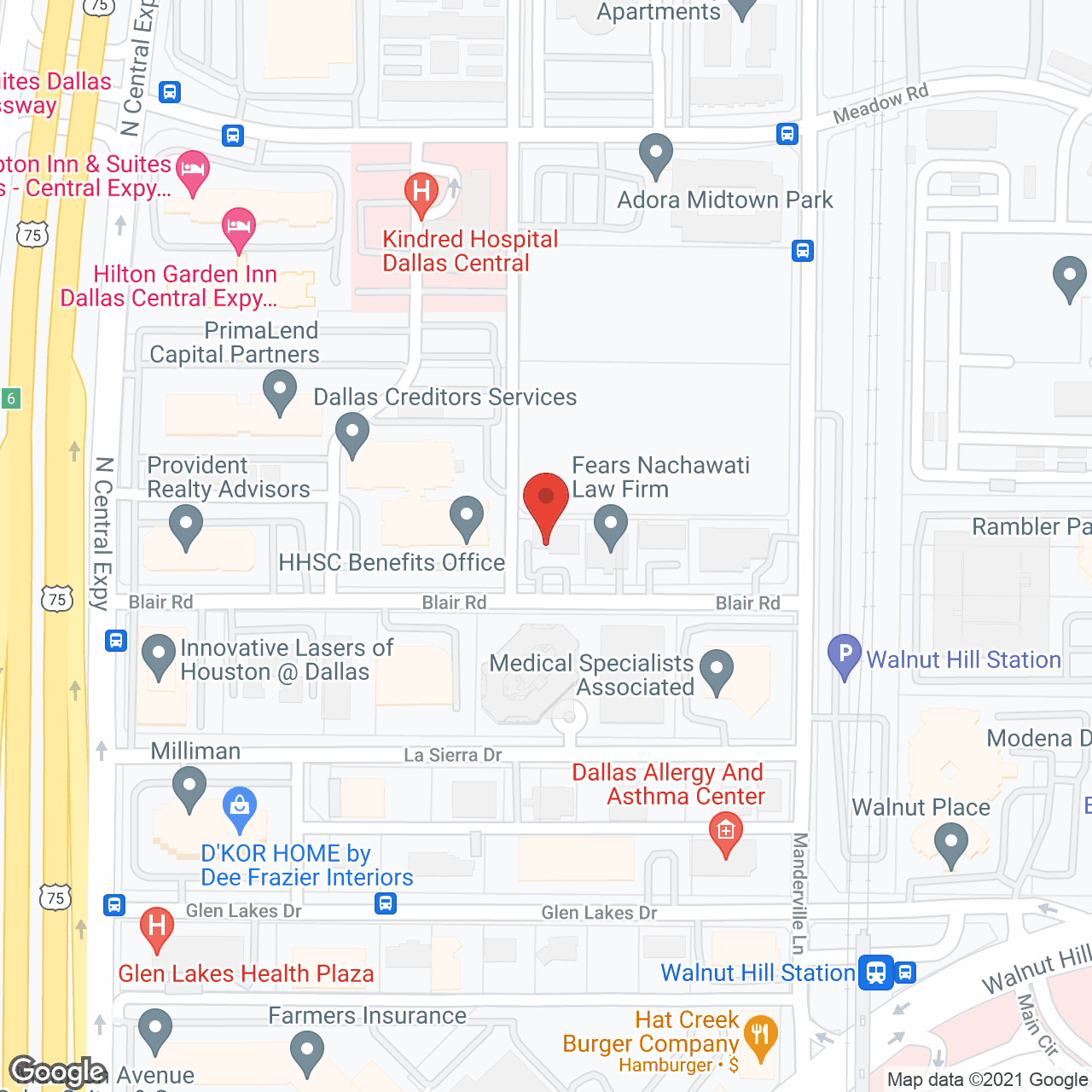 Five Star Premier Residences of Dallas in google map