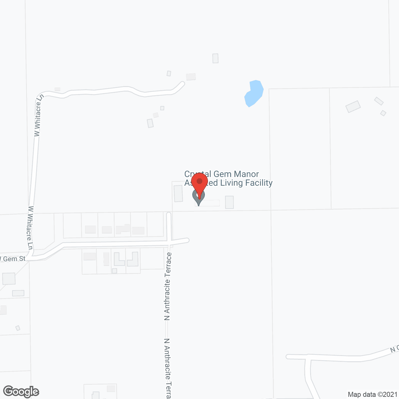 River Oaks Assisted Living in google map