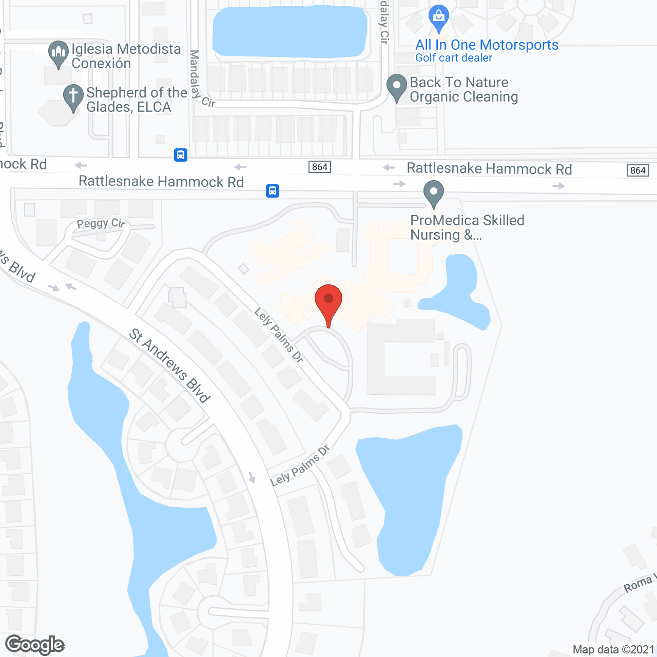 Lely Palms A ProMedica Senior Living Community in google map