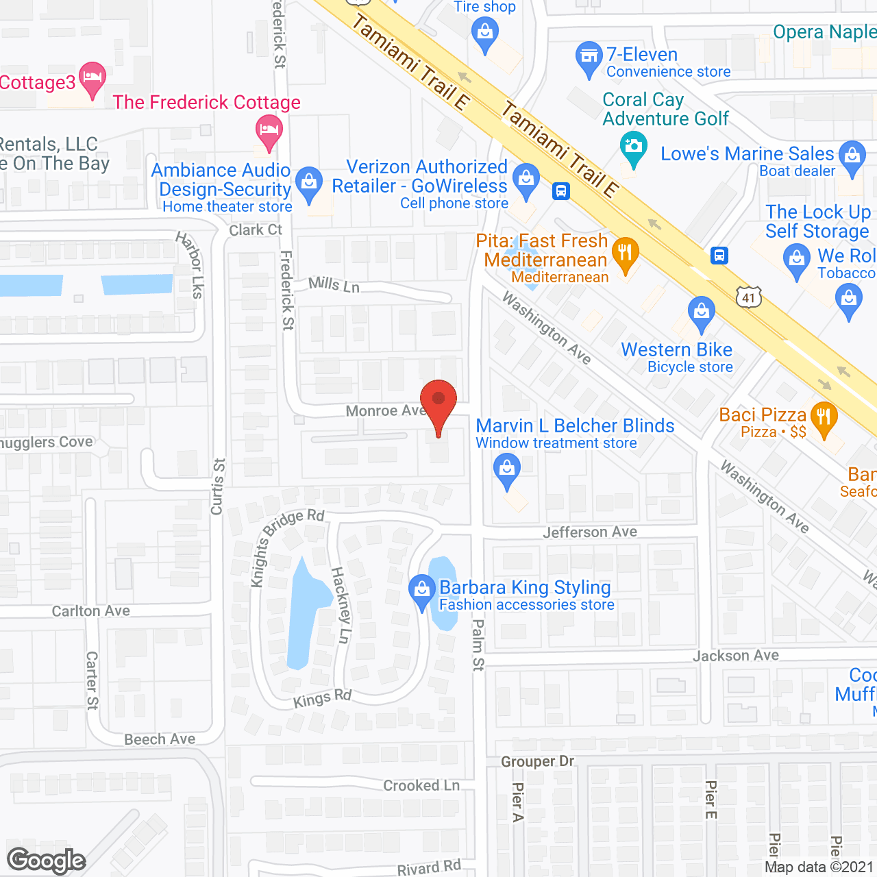 Ridgeley Assisted Living in google map
