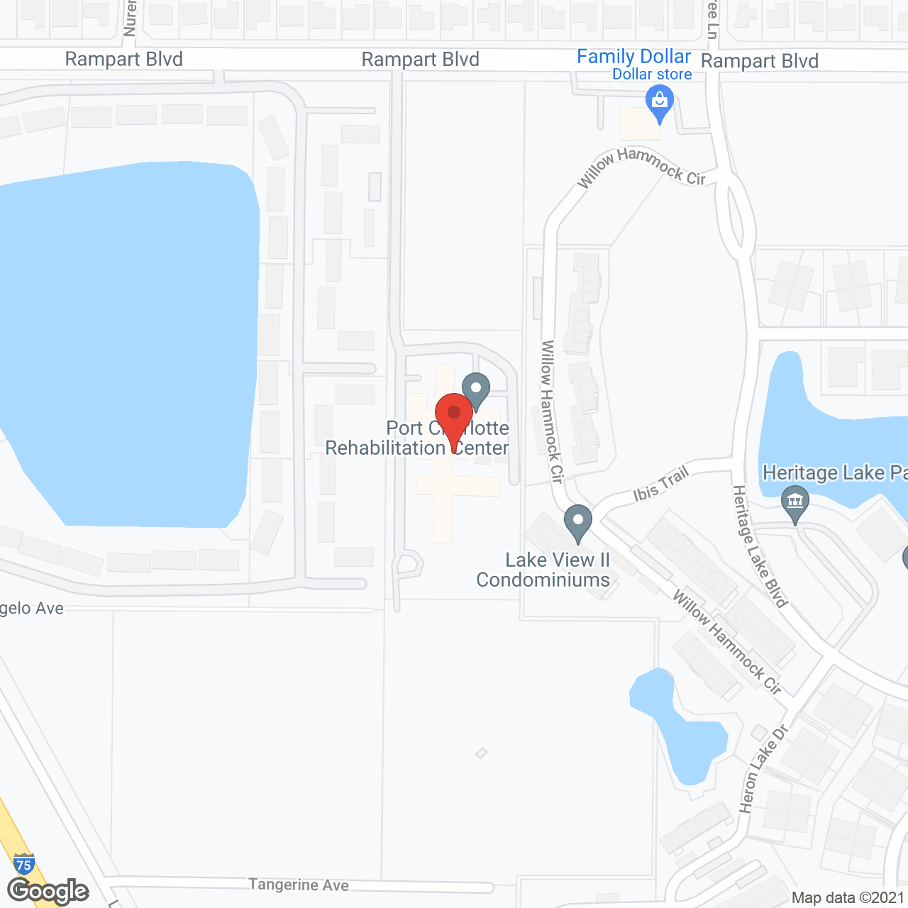 Port Charlotte Rehabilitation Center in google map